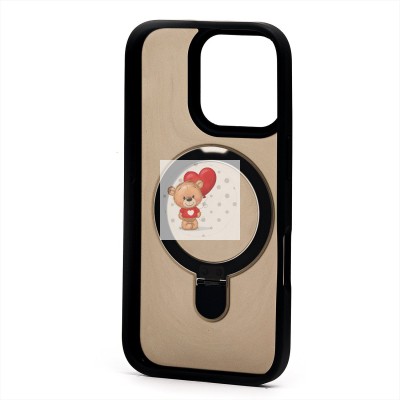 Чехол-накладка для Apple iPhone 16 Pro (черный) - SM088 SafeMag