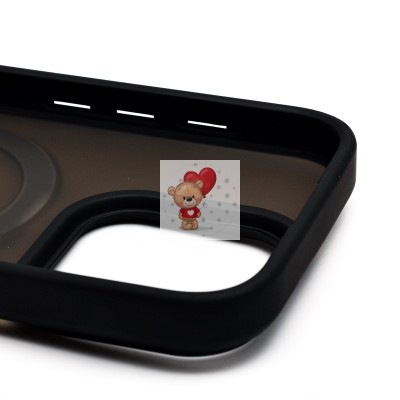 Чехол-накладка для Apple iPhone 16 Pro (черный) - SM088 SafeMag