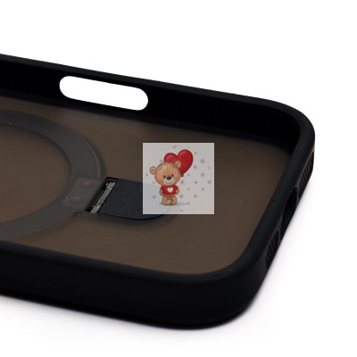 Чехол-накладка для Apple iPhone 16 Pro (черный) - SM088 SafeMag