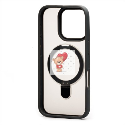 Чехол-накладка для Apple iPhone 16 Pro (серый) - SM088 SafeMag