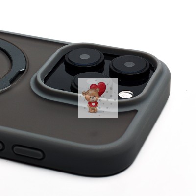 Чехол-накладка для Apple iPhone 16 Pro (серый) - SM088 SafeMag