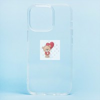 Чехол-накладка для Apple iPhone 14 Pro (прозрачный) Ultra Slim