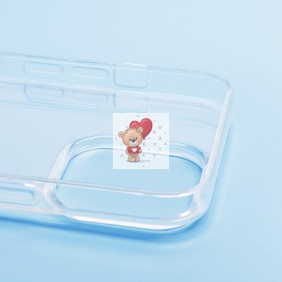 Чехол-накладка для Apple iPhone 14 Pro (прозрачный) Ultra Slim