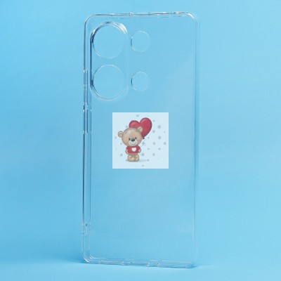 Чехол-накладка для Xiaomi mi Note 13 Pro 4G Global (прозрачный) Ultra Slim