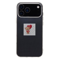 Чехол-накладка для Apple iPhone 17 Pro Max (прозрачный) Activ ASC-101 Puffy 0.9мм