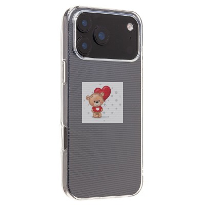 Чехол-накладка для Apple iPhone 17 Pro Max (прозрачный) Activ ASC-101 Puffy 0.9мм