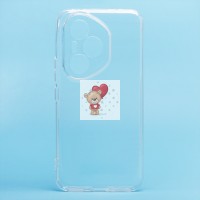 Чехол-накладка для Honor 400 Pro Global (прозрачный) Activ ASC-101 Puffy 0.9мм