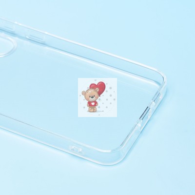 Чехол-накладка для Samsung Galaxy S24 (прозрачный) Activ ASC-101 Puffy 0.9мм