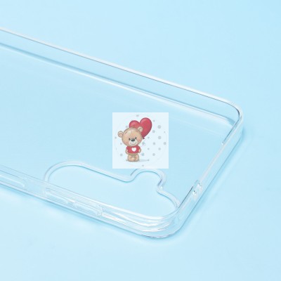 Чехол-накладка для Samsung Galaxy S24 (прозрачный) Activ ASC-101 Puffy 0.9мм