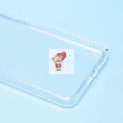 Чехол-накладка для Xiaomi Poco X6 Pro 5G (прозрачный) Activ ASC-101 Puffy 0.9мм