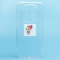 Чехол-накладка для Xiaomi mi Note 14 Pro 4G (прозрачный) Activ ASC-101 Puffy 0.9мм