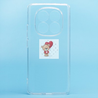 Чехол-накладка для Xiaomi mi Note 14 Pro 4G (прозрачный) Activ ASC-101 Puffy 0.9мм Чехол-накладка для Xiaomi mi Note 14 Pro 4G (прозрачный) Activ ASC-101 Puffy 0.9мм