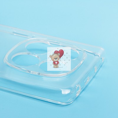 Чехол-накладка для Xiaomi mi Note 14 Pro 4G (прозрачный) Activ ASC-101 Puffy 0.9мм