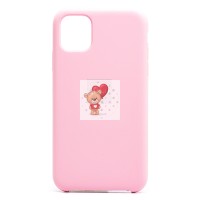 Чехол-накладка для Apple iPhone 11 (светло-розовый) [ORG] Soft Touch