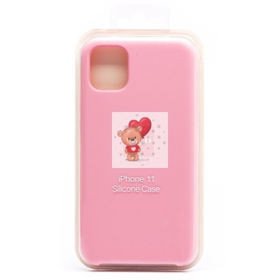 Чехол-накладка для Apple iPhone 11 (светло-розовый) [ORG] Soft Touch