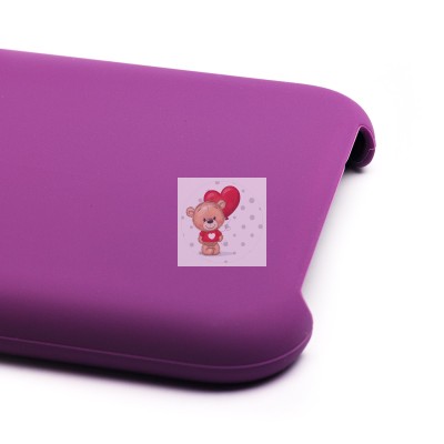 Чехол-накладка для Apple iPhone 11 (фиолетовый) [ORG] Soft Touch