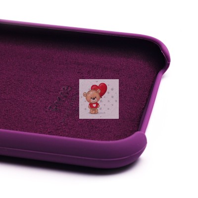 Чехол-накладка для Apple iPhone 11 (фиолетовый) [ORG] Soft Touch