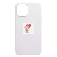 Чехол-накладка для Apple iPhone 12 Pro Max (белый) [ORG] Soft Touch