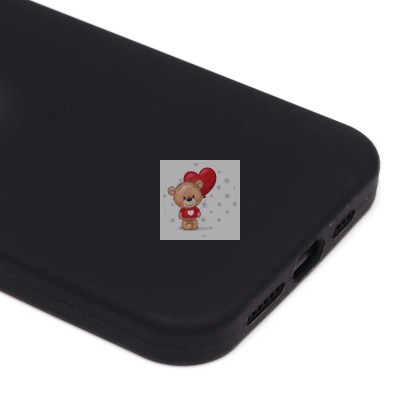 Чехол-накладка для Apple iPhone 14 Pro Max (черный) [ORG] Soft Touch