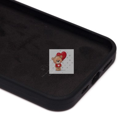 Чехол-накладка для Apple iPhone 14 Pro Max (черный) [ORG] Soft Touch