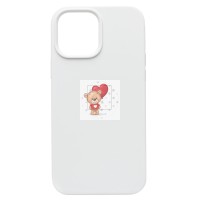 Чехол-накладка для Apple iPhone 14 Pro Max (белый) [ORG] Soft Touch