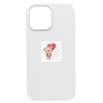 Чехол-накладка для Apple iPhone 14 Pro Max (белый) [ORG] Soft Touch