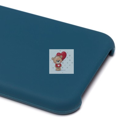 Чехол-накладка для Apple iPhone XR (темно- голубой) [ORG] Soft Touch