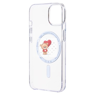Чехол-накладка для iPhone 13 (прозрачный) ORG PC Clear Case SafeMag