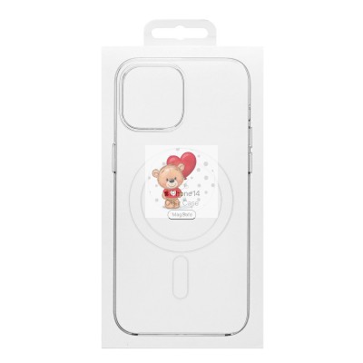 Чехол-накладка для iPhone 13 (прозрачный) ORG PC Clear Case SafeMag
