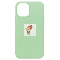 Чехол-накладка для Apple iPhone 12/iPhone 12 Pro (фисташковый) ORG Silicone Case SafeMag с анимацией Чехол-накладка для Apple iPhone 12/iPhone 12 Pro (фисташковый) ORG Silicone Case SafeMag с анимацией