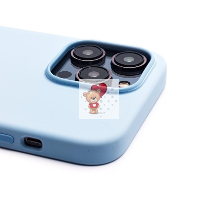 Чехол-накладка для Apple iPhone 14 Pro Max (небесно-голубой) ORG Silicone Case SafeMag с анимацией Чехол-накладка для Apple iPhone 14 Pro Max (небесно-голубой) ORG Silicone Case SafeMag с анимацией