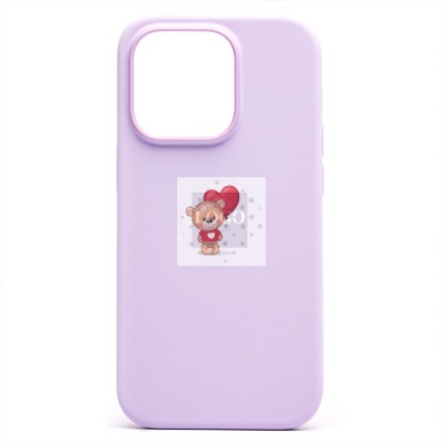 Чехол-накладка для Apple iPhone 14 Pro (лиловый) ORG Silicone Case SafeMag с анимацией Чехол-накладка для Apple iPhone 14 Pro (лиловый) ORG Silicone Case SafeMag с анимацией