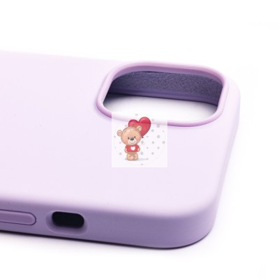 Чехол-накладка для Apple iPhone 14 (лиловый) ORG Silicone Case SafeMag с анимацией Чехол-накладка для Apple iPhone 14 (лиловый) ORG Silicone Case SafeMag с анимацией