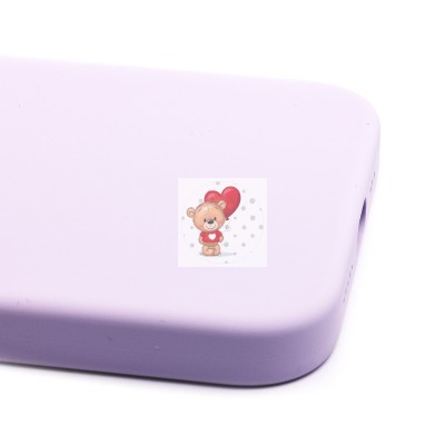 Чехол-накладка для Apple iPhone 14 (лиловый) ORG Silicone Case SafeMag с анимацией Чехол-накладка для Apple iPhone 14 (лиловый) ORG Silicone Case SafeMag с анимацией