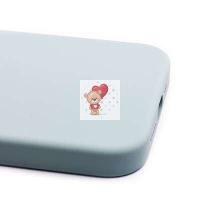 Чехол-накладка для Apple iPhone 14 (нежный кактус) ORG Silicone Case SafeMag с анимацией