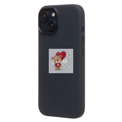 Чехол-накладка для Apple iPhone 15 (черный) ORG Silicone Case SafeMag с анимацией Чехол-накладка для Apple iPhone 15 (черный) ORG Silicone Case SafeMag с анимацией