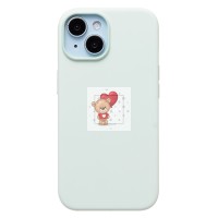 Чехол-накладка для Apple iPhone 15 (нежно- мятный) ORG Silicone Case SafeMag с анимацией Чехол-накладка для Apple iPhone 15 (нежно- мятный) ORG Silicone Case SafeMag с анимацией