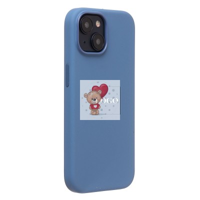 Чехол-накладка для Apple iPhone 15 (морозно-голубой) ORG Silicone Case SafeMag с анимацией Чехол-накладка для Apple iPhone 15 (морозно-голубой) ORG Silicone Case SafeMag с анимацией