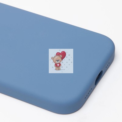 Чехол-накладка для Apple iPhone 15 (морозно-голубой) ORG Silicone Case SafeMag с анимацией Чехол-накладка для Apple iPhone 15 (морозно-голубой) ORG Silicone Case SafeMag с анимацией