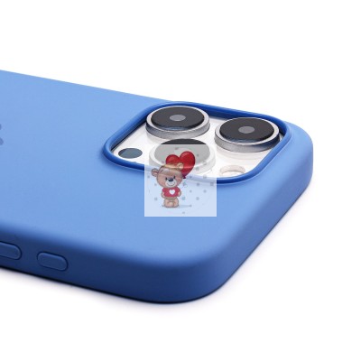 Чехол-накладка для Apple iPhone 16 Pro Max (фиолетово-голубой) ORG Silicone Case SafeMag с анимацией