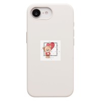 Чехол-накладка для Apple iPhone 16e (белый) ORG Silicone Case SafeMag с анимацией Чехол-накладка для Apple iPhone 16e (белый) ORG Silicone Case SafeMag с анимацией