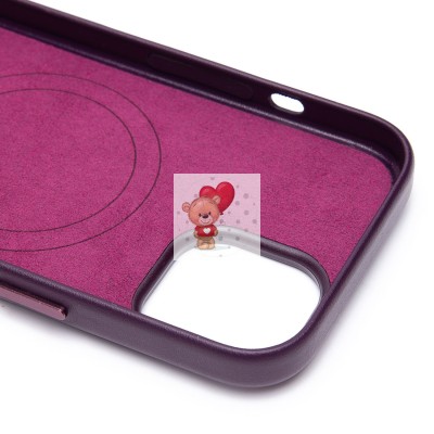 Чехол-накладка для Apple iPhone 15 (шелковица) ORG SM002 экокожа SafeMag