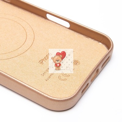 Чехол-накладка для Apple iPhone 16 Pro Max (золото пустыни) ORG SM002 экокожа SafeMag