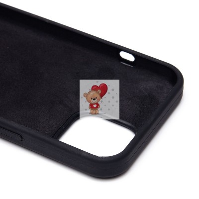 Чехол-накладка для iPhone 14 (черный) ORG Soft Touch