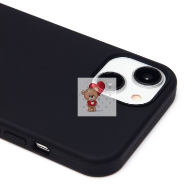 Чехол-накладка для iPhone 14 (черный) ORG Soft Touch