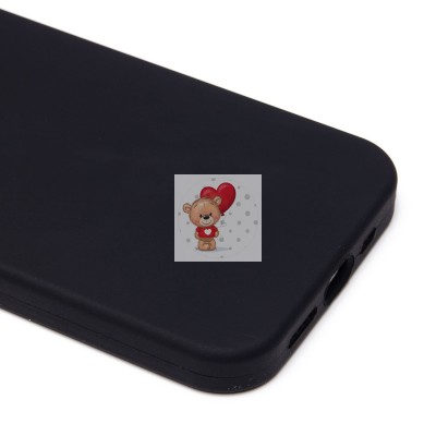 Чехол-накладка для iPhone 14 (черный) ORG Soft Touch