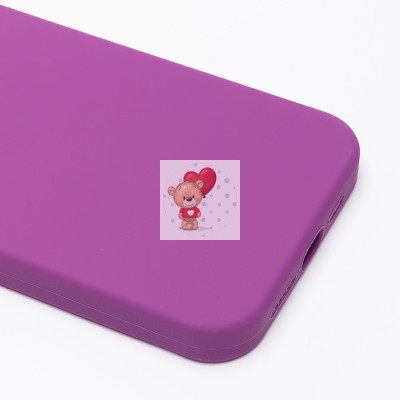 Чехол-накладка для Apple iPhone 15 Pro Max (фиолетовый) ORG Soft Touch