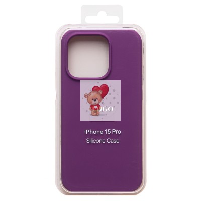 Чехол-накладка для Apple iPhone 15 Pro (фиолетовый) ORG Soft Touch Чехол-накладка для Apple iPhone 15 Pro (фиолетовый) ORG Soft Touch