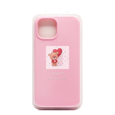 Чехол-накладка для Apple iPhone 15 (светло-розовый) ORG Soft Touch Чехол-накладка для Apple iPhone 15 (светло-розовый) ORG Soft Touch