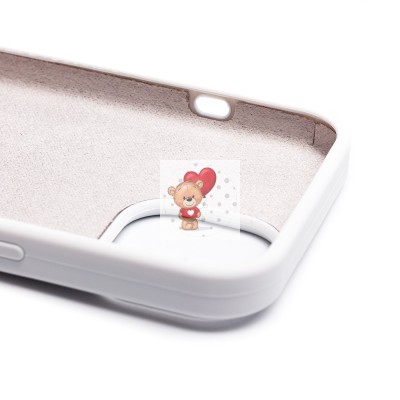 Чехол-накладка для Apple iPhone 15 (белый) ORG Soft Touch Чехол-накладка для Apple iPhone 15 (белый) ORG Soft Touch